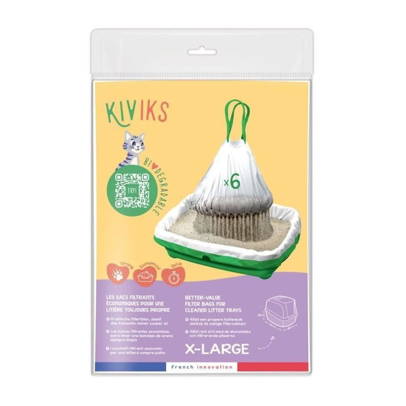 Filtering litter bags - KIVIKS - XLarge