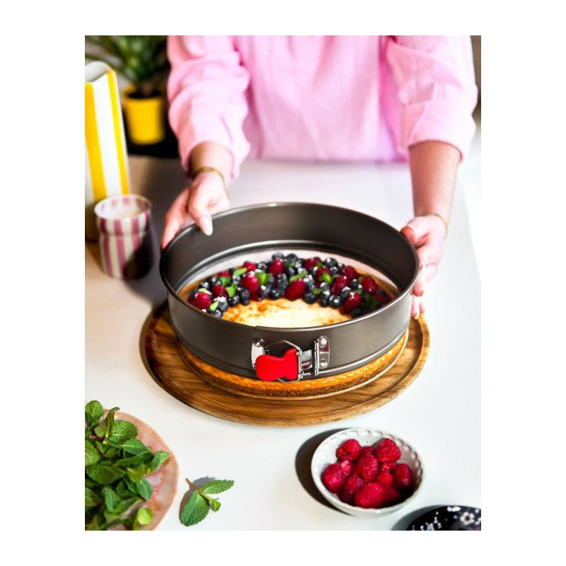 Springform pan - PYREX - 1452005 - Round - Carbon steel - Non-stick -
