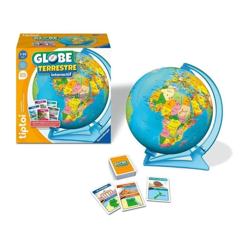 tiptoi Interactive Globe, 00000191, 7 years, Ravensburger