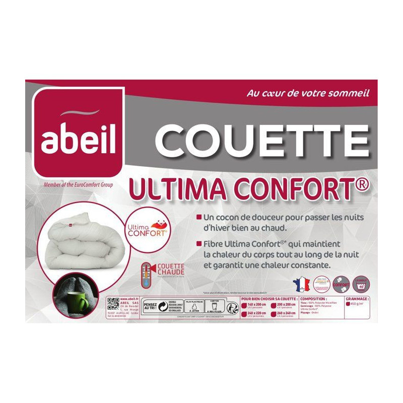 Abe duvet Ultima Comfort 450 - 220 x 240 cm