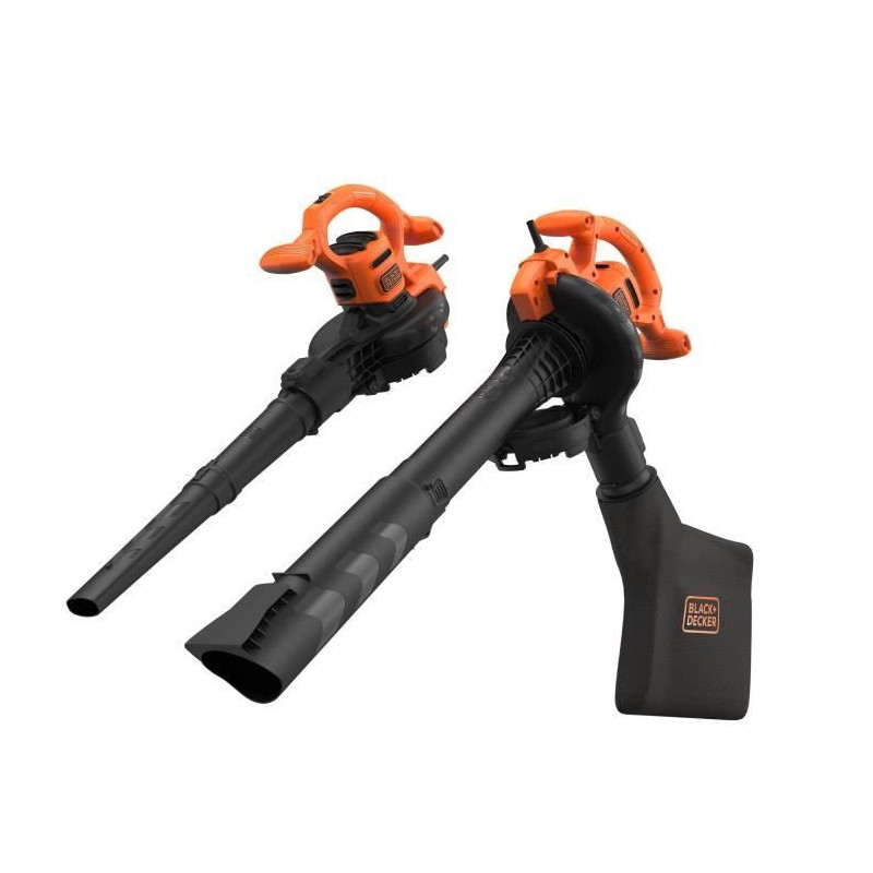 2600W BLACK+DECKER BEBL260-QS Corded Blower Vacuum Cleaner - Capacity