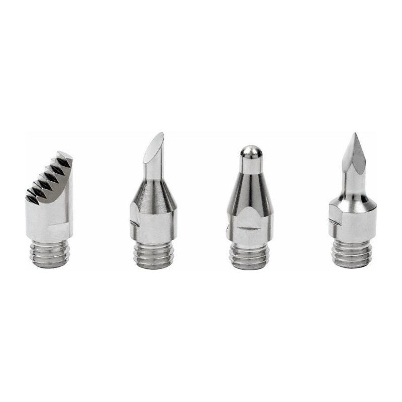 Set of 4 DREMEL 204 pyrogravure tips (for DREMEL VERSATIP gas solderin