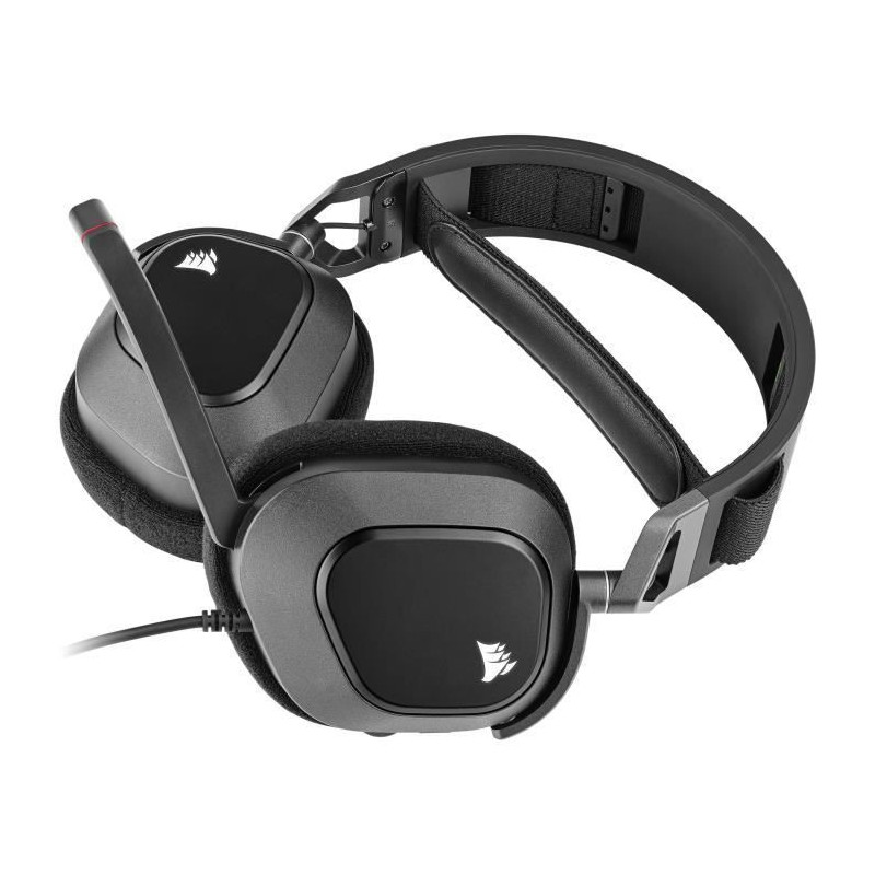 Corsair Helmet Gaming Premium HS80 RGB USB-Carbon (CA-9011237-EU)