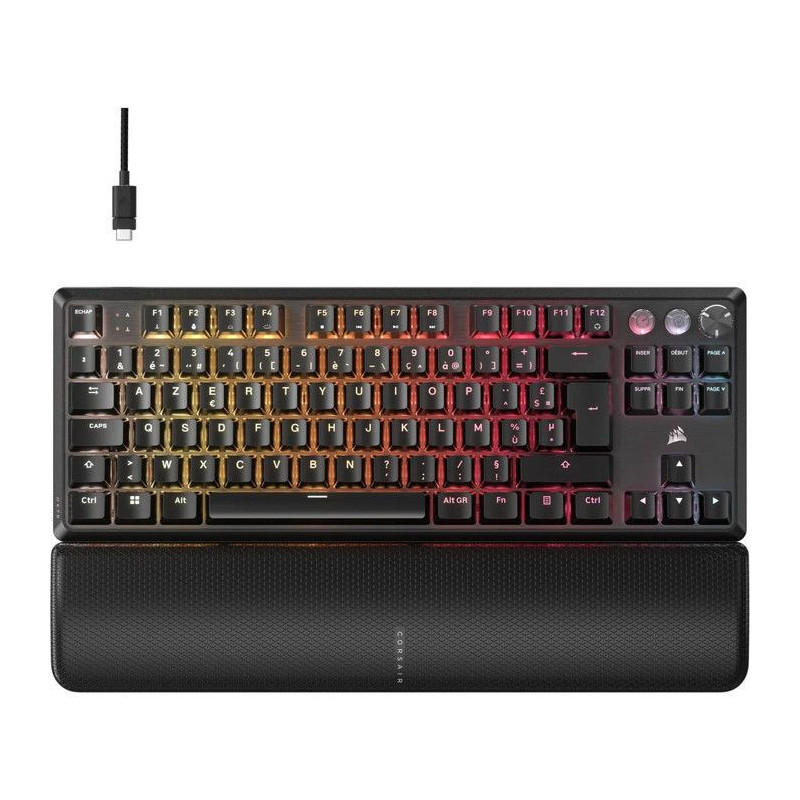 Gaming Keyboard - CORSAIR - K70 Pro TKL - MGX Hyperdrive Switches - RG
