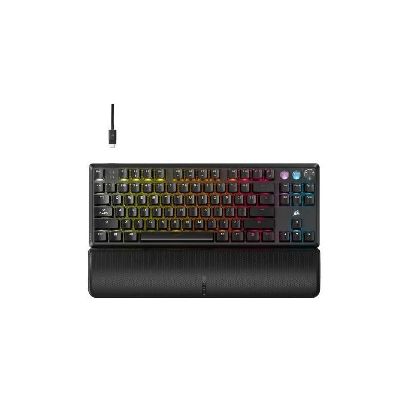 Gaming Keyboard - CORSAIR - K70 Pro TKL - MGX Hyperdrive Switches - RG