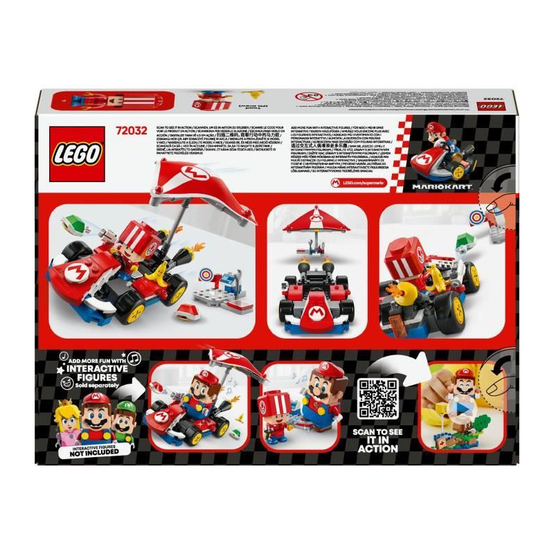 LEGO Super Mario 72032 Mario Kart – Standard Kart – Car Toy for Ki