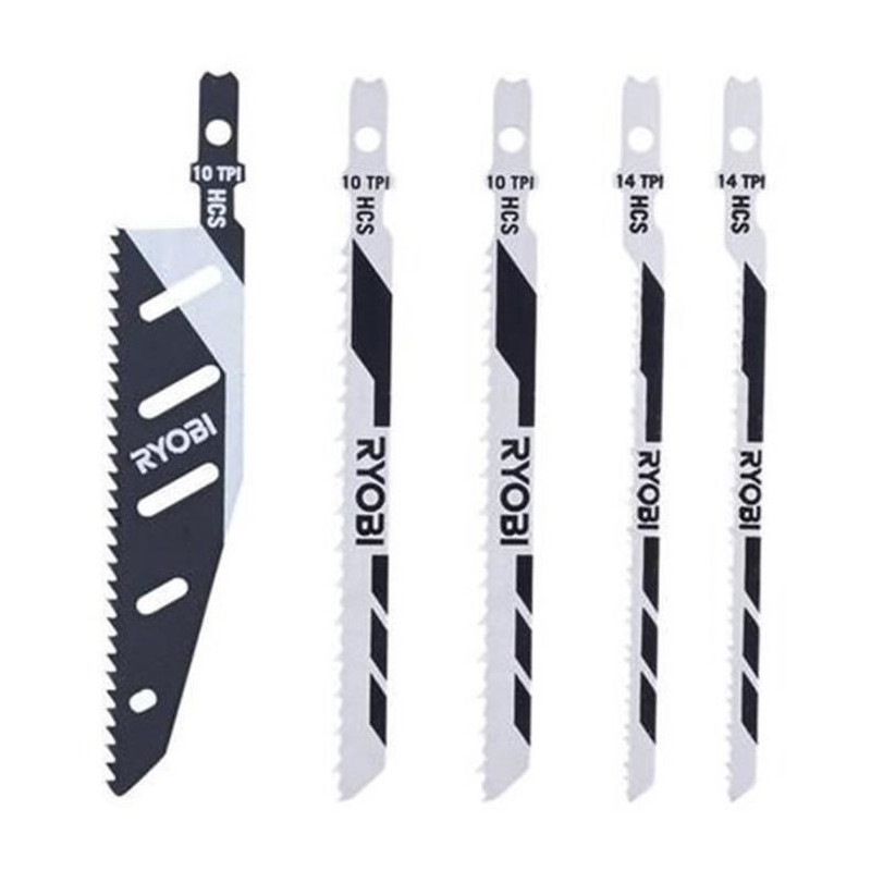 RYOBI 5 special blades for jigsawFLUSHCUT