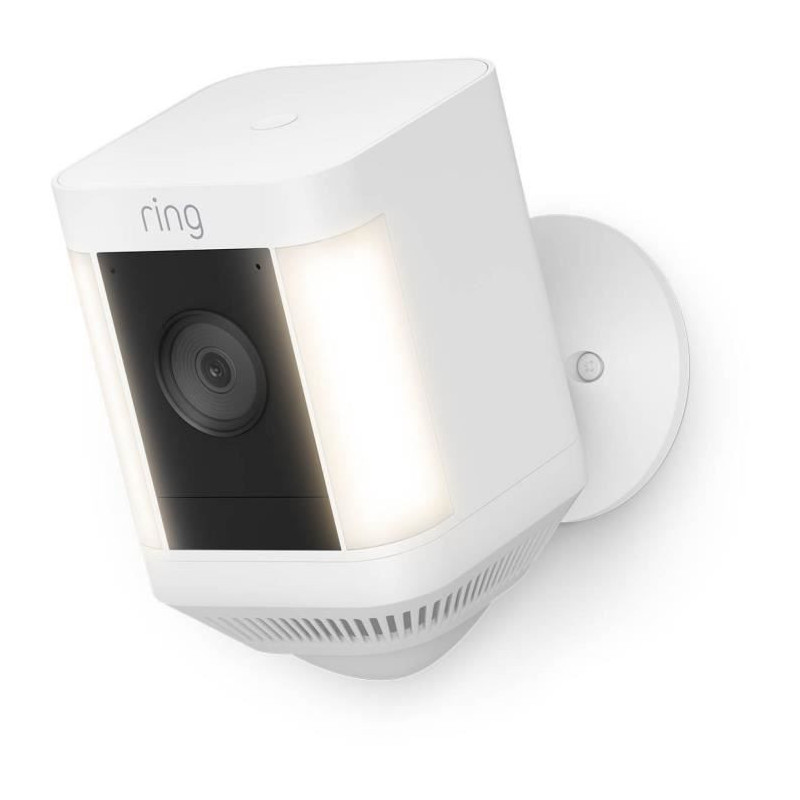 RING Spotlight Plus Battery Surveillance Camera - White - EU