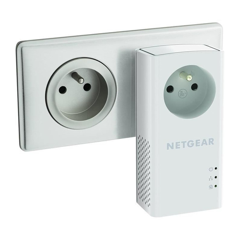 NETGEAR Pack of 2 adapters 2000 Mbit / s - 2 ports 10/100/1000 RJ45 -