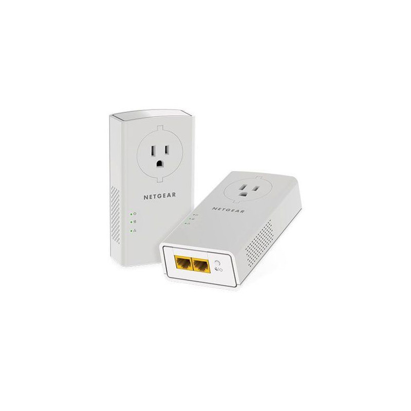 NETGEAR Pack of 2 adapters 2000 Mbit / s - 2 ports 10/100/1000 RJ45 -