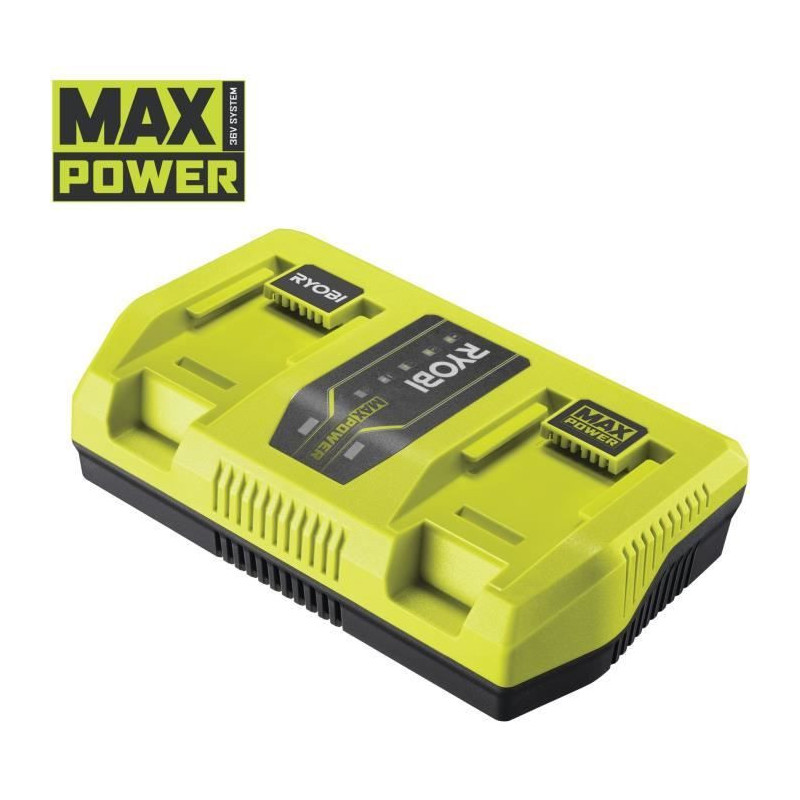 RYOBI - 36V MAXPOWER 2-Port 6.0A Charger - RY36C2PA