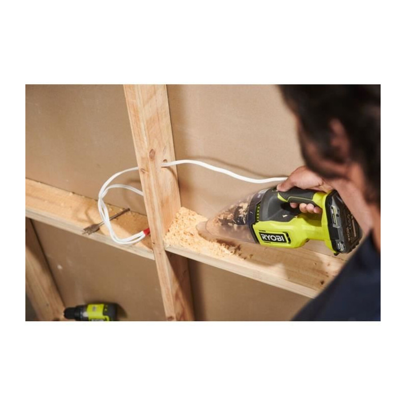18V hand vacuum cleaner - 29 AW - 1000 l/min - 0.85 m3/min - collector