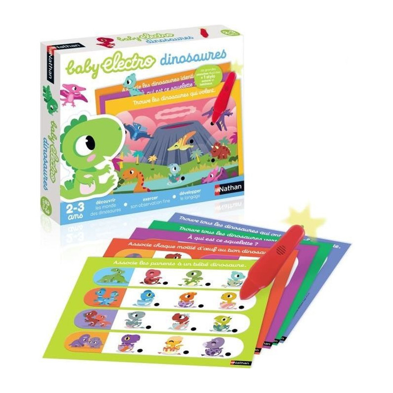 Nathan Baby Electro - Dinosaurs, electronic game