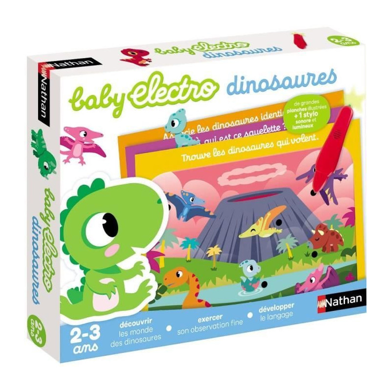 Nathan Baby Electro - Dinosaurs, electronic game