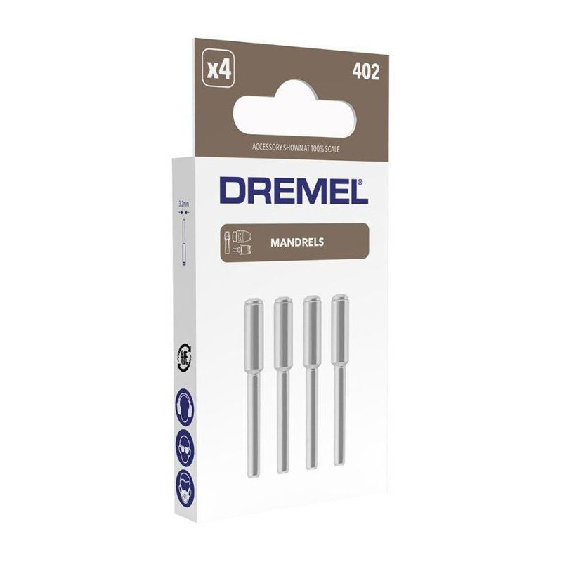 Set of 4 Dremel 402 clash adapters (compatible with all Dremel multi-u