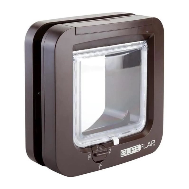 SUREFLAP Chatrie with electronic chip - brown - 142 mm x 120 mm (memor