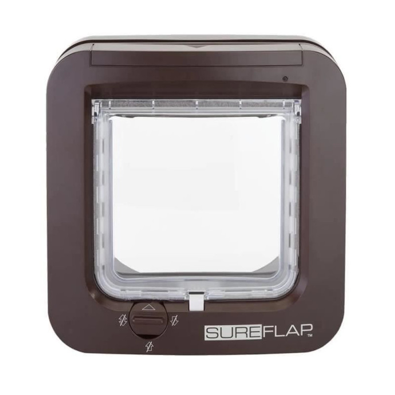 SUREFLAP Chatrie with electronic chip - brown - 142 mm x 120 mm (memor