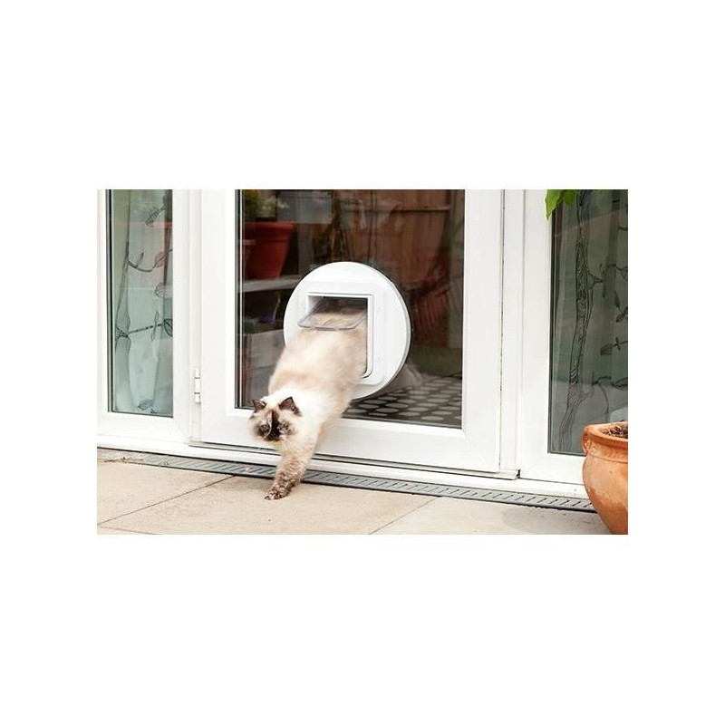 Sureflap Large Chatiere has electronic chip - White - 178 mm x 170 mm