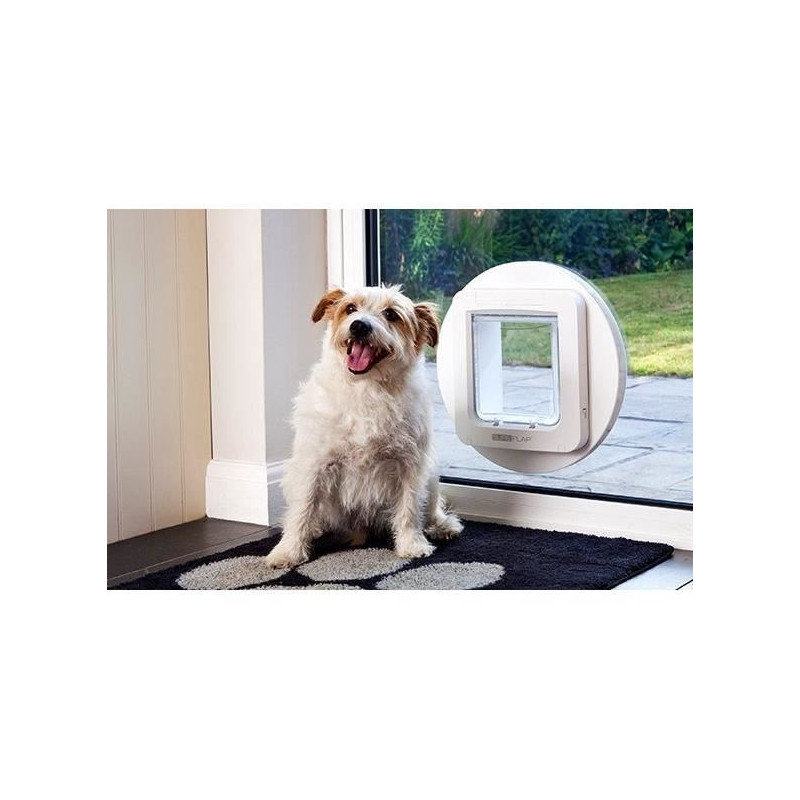 Sureflap Large Chatiere has electronic chip - White - 178 mm x 170 mm