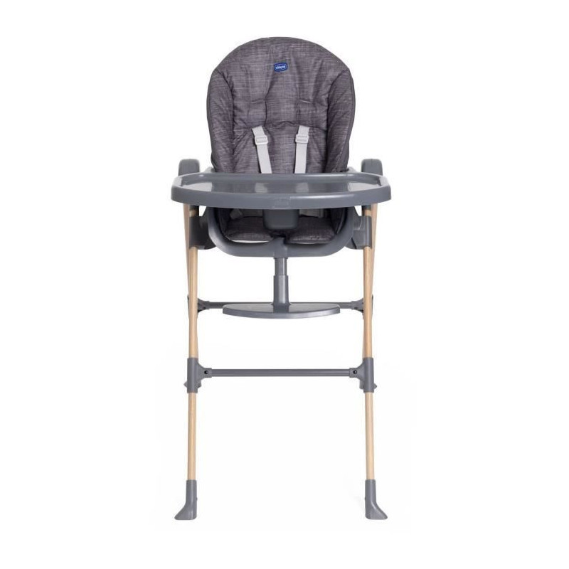 High chair - CHICCO - Polly Essential - 0/3 years - Coal Grey
