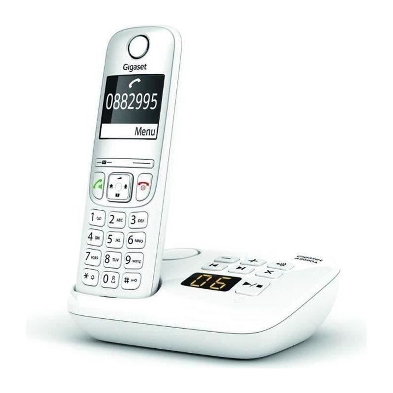 GIGASET Landline Telephone AS690 A White