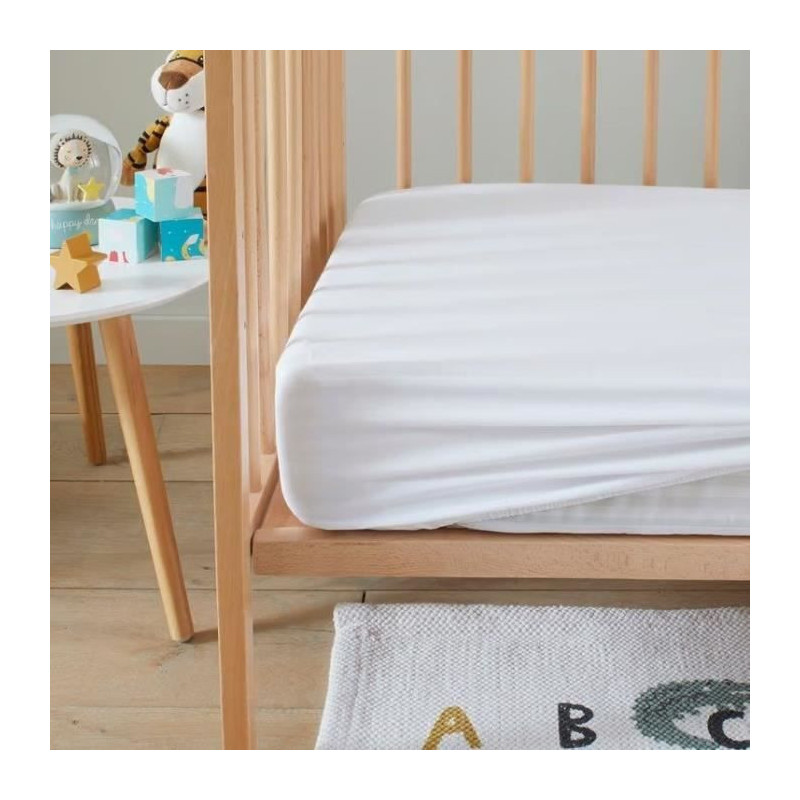Waterproof fitted sheet for co-sleeping bed - P'TIT DODO - 50 x 85 cm