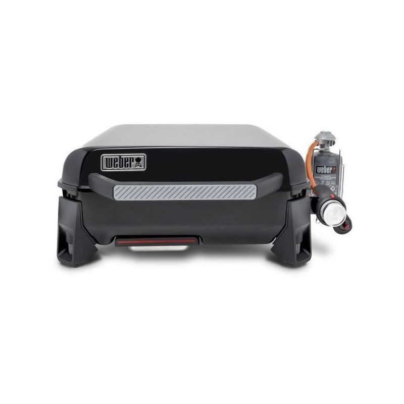 Gas griddle - WEBER - 43 cm - Black
