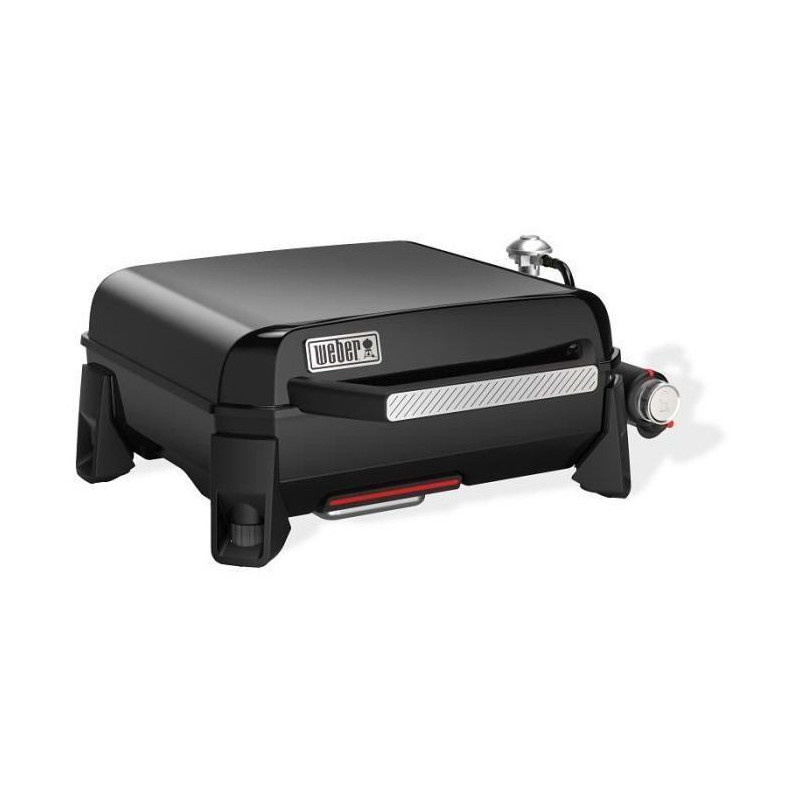 Gas griddle - WEBER - 43 cm - Black