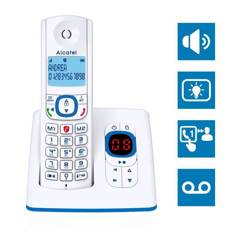 Alcatel F530 voice blue