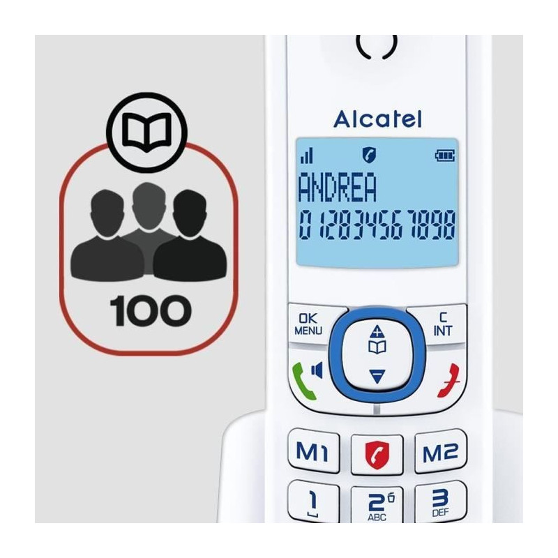 Alcatel F530 voice blue