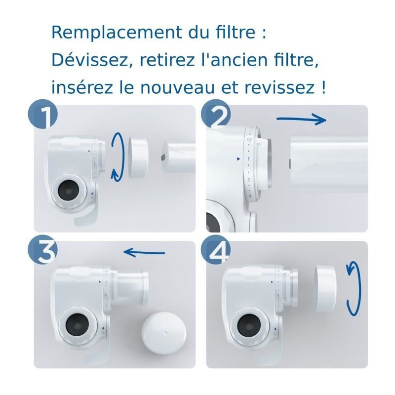 Pack 1 Water Filter - BRITA - ON TAP V - 600 L of filtered water / 4 m