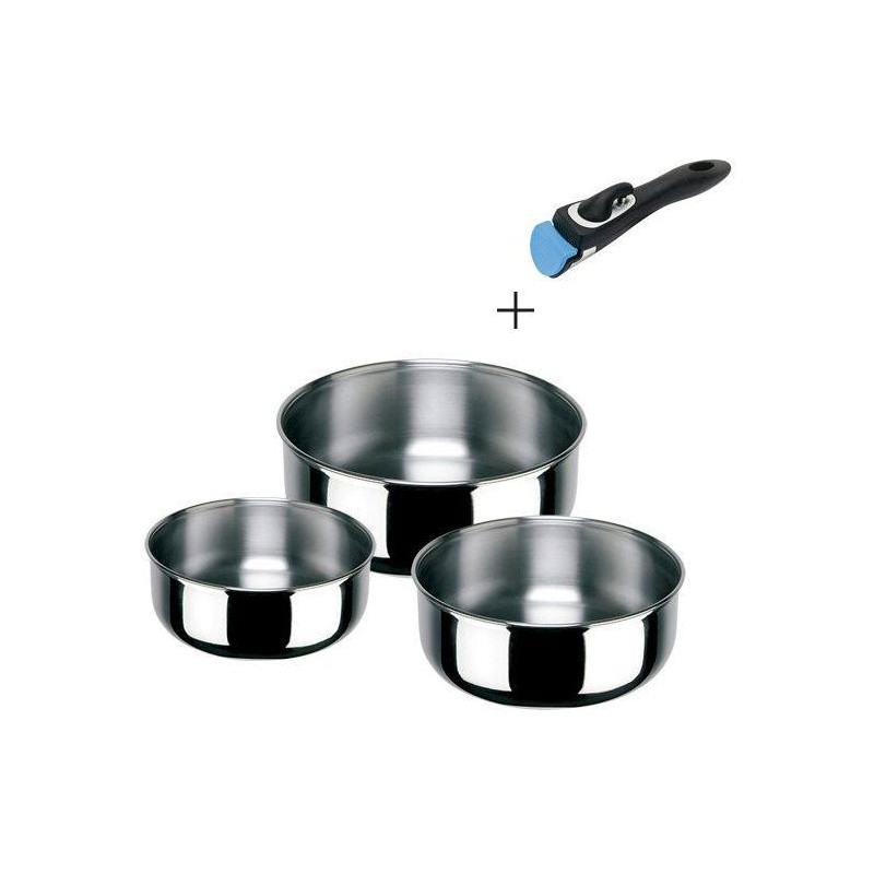 INOXIBAR 15446 Porthos Set of 3 pans - 16, 18, 20 cm
