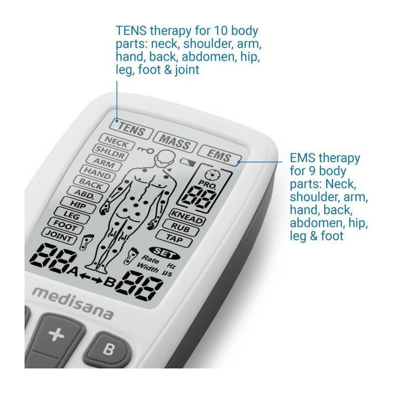 Medisana 3-in-1 Pain Therapy Device TT 200 White
