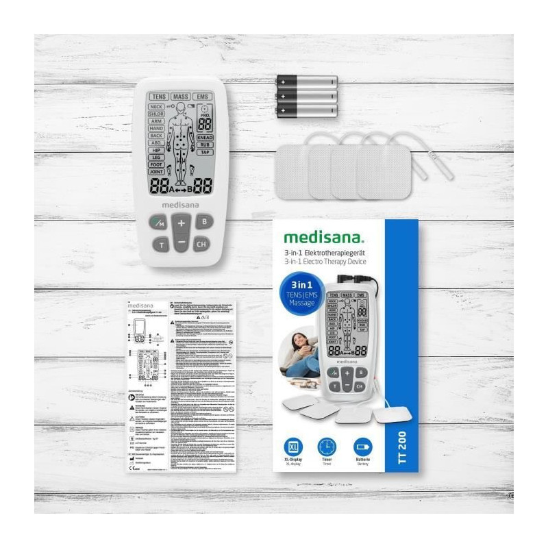Medisana 3-in-1 Pain Therapy Device TT 200 White