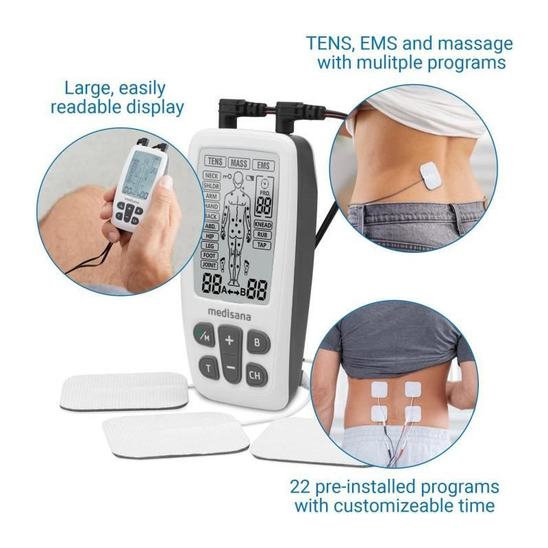 Medisana 3-in-1 Pain Therapy Device TT 200 White