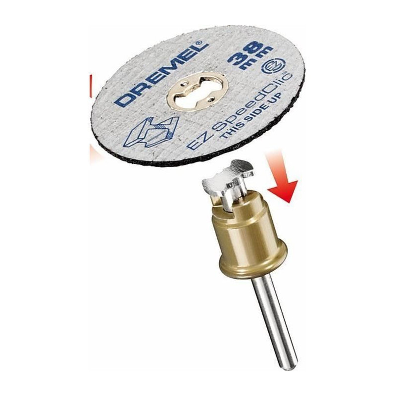 Starter Kit Speedclic Dremel SC406 (accessories including adapter and
