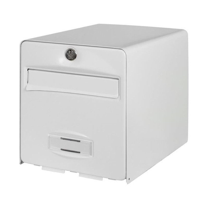 Burg Wachter Balthazar Galvanized Steel Balthazar Box - 1 Door - White