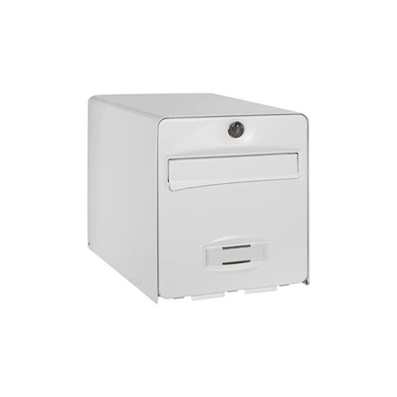 Burg Wachter Balthazar Galvanized Steel Balthazar Box - 1 Door - White