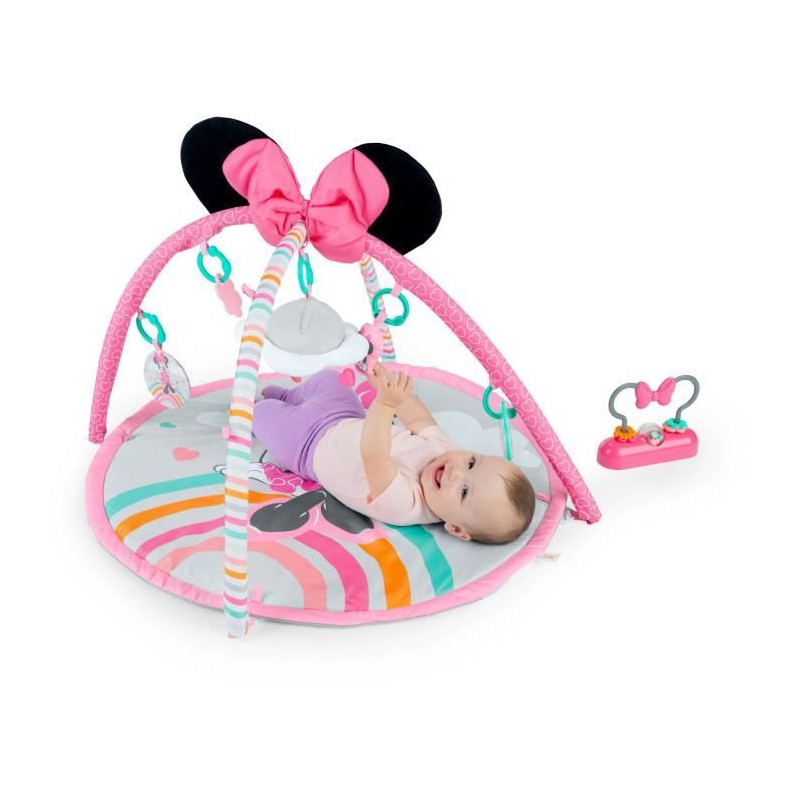 DISNEY BABY Minnie My Best Friend Play Mat, Music and Lights, Play Arc