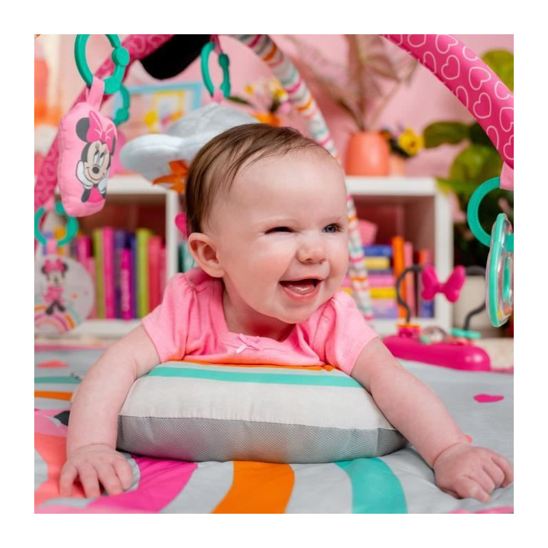 DISNEY BABY Minnie My Best Friend Play Mat, Music and Lights, Play Arc