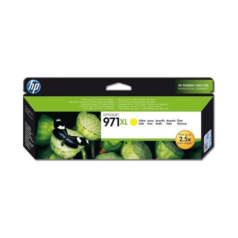 HP 971XL Cartridge Yellow (CN628AE)