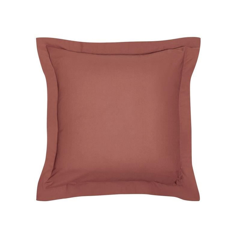 Pillowcase TODAY Essential - 63 x 63+5 cm - 100% UNA cotton - Terracot