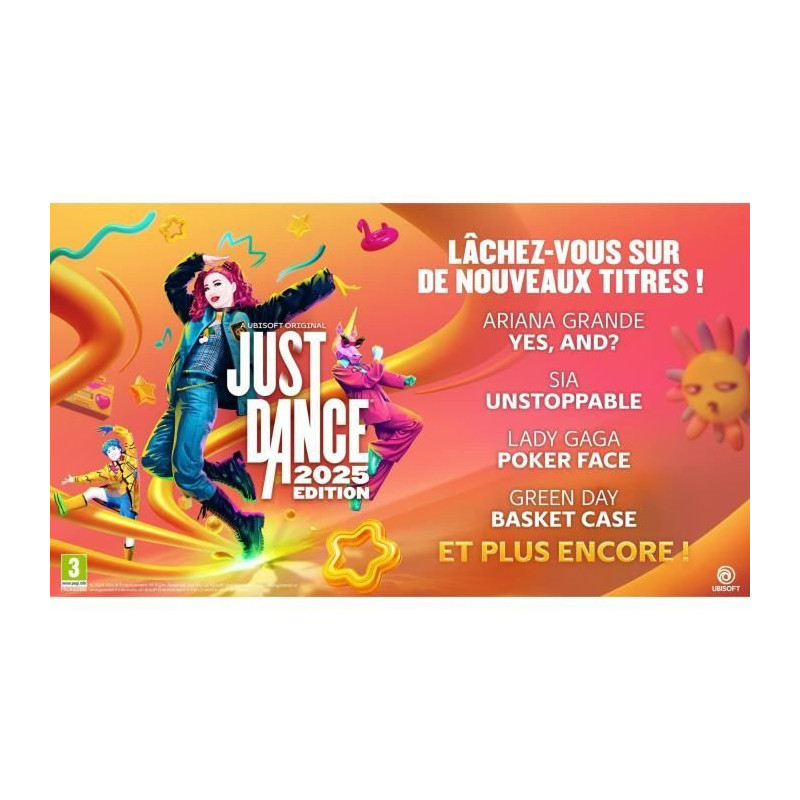 Just Dance 2025 - Nintendo Switch Game - Code In A Box