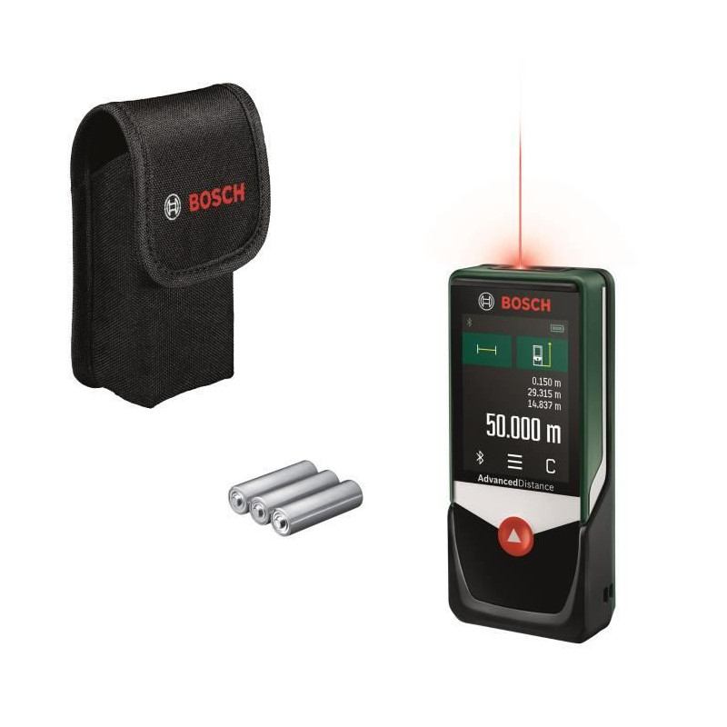 Bosch AdvancedDistance 50 C laser distance meter (precise distance mea