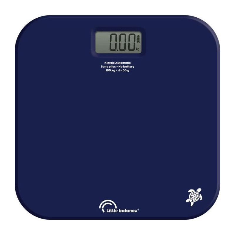 Bathroom scale - LITTLE BALANCE - Kinetic Auto - Blue