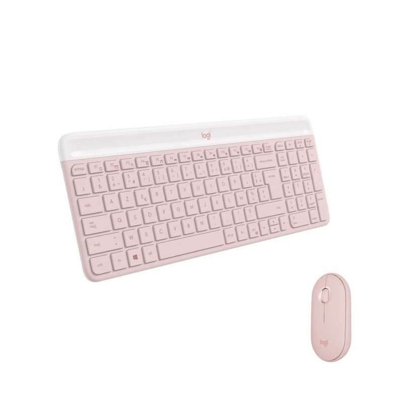 Logitech MK470 Slim Combo keyboard and compact wireless, ultra silent,