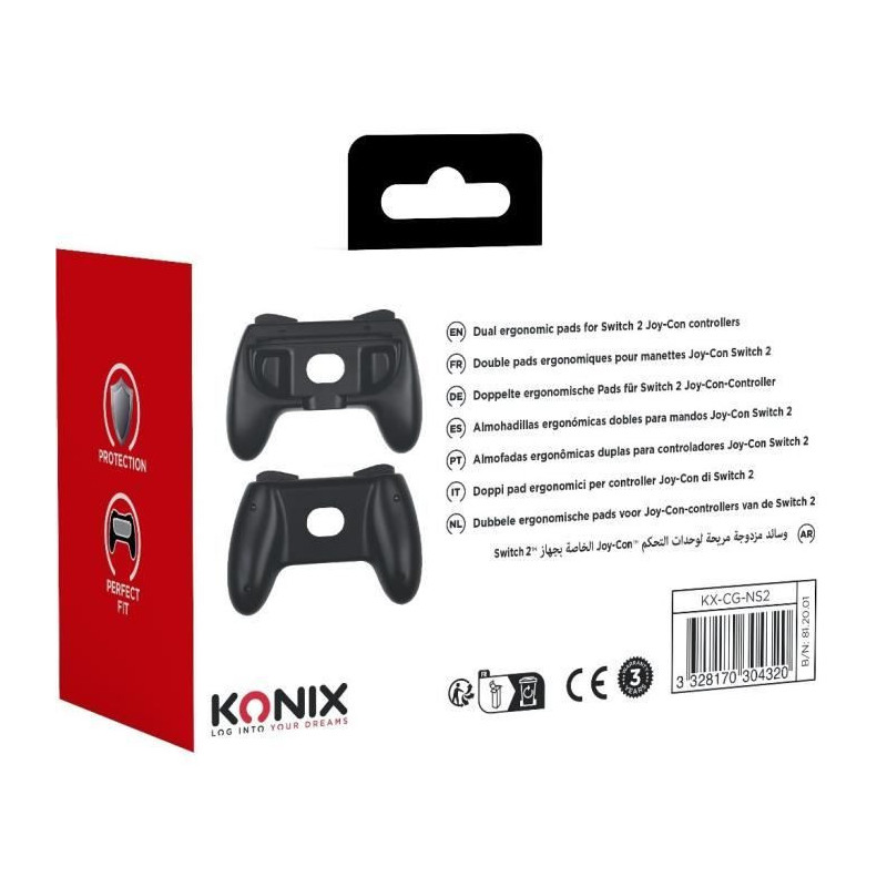 Pair of Joy-Con Holders - KONIX - Nintendo Switch 2 - Classic Controll