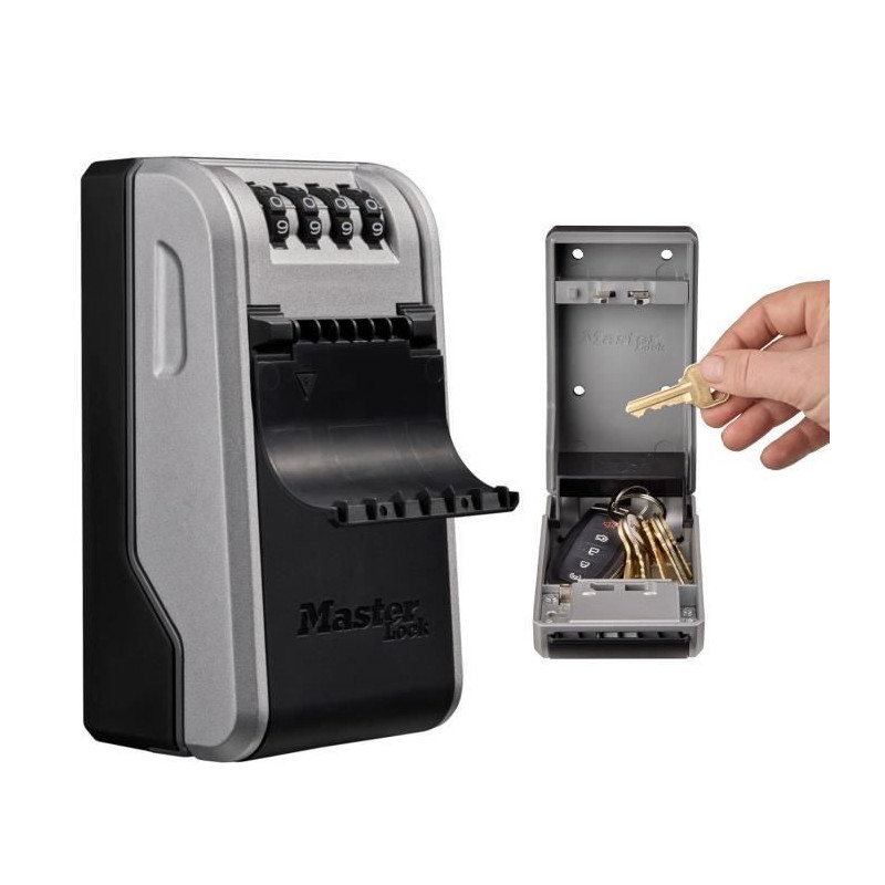 MASTER LOCK - Outdoor key box - New design - Wall mounting - Large cap