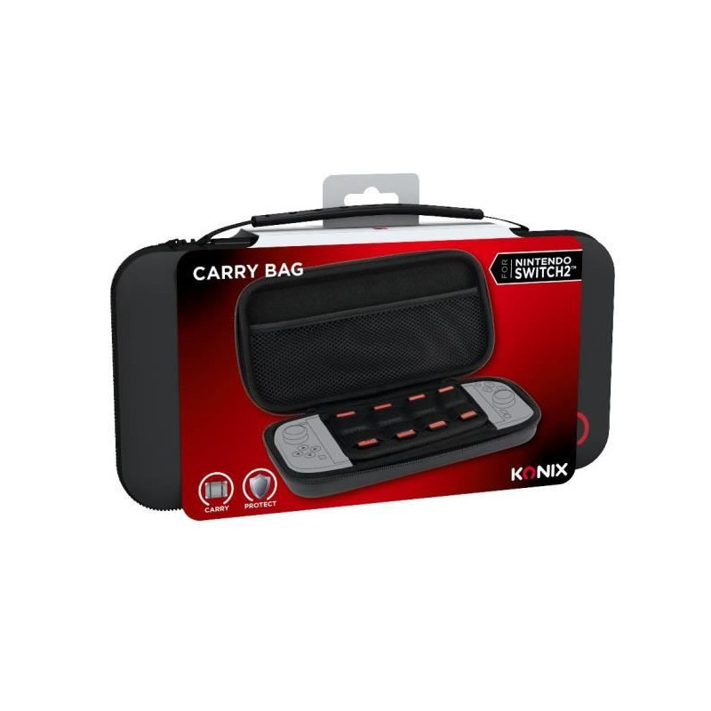 Protective and transport case - KONIX - Nintendo Switch 2 console - Ac
