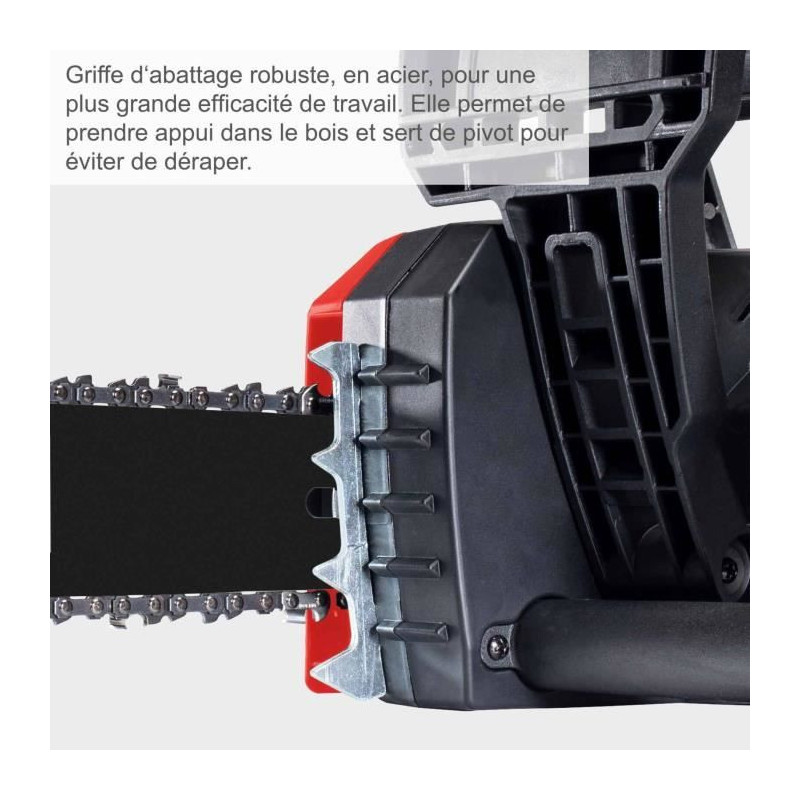 SCHEPPACH Electric chainsaw CSE2600 - 45.5 cm - 2400 W - Black and red